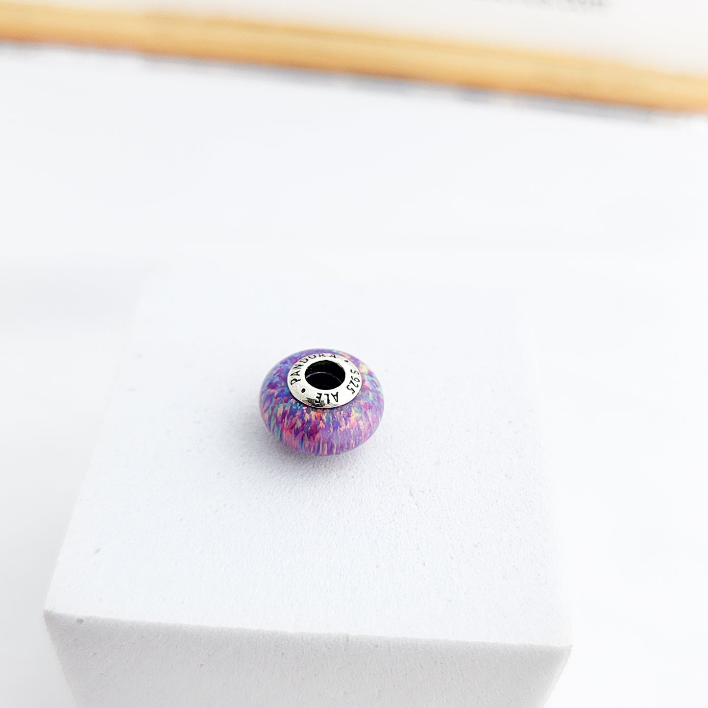 Charm Murano Ópalo Morado