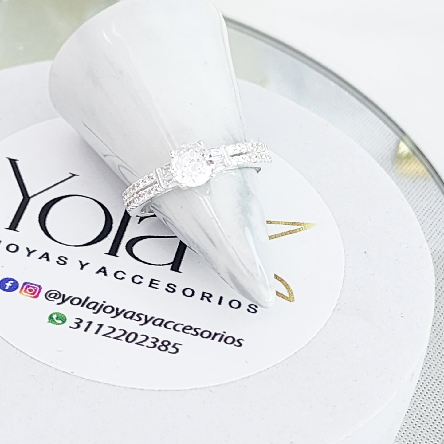 Anillo Cristal