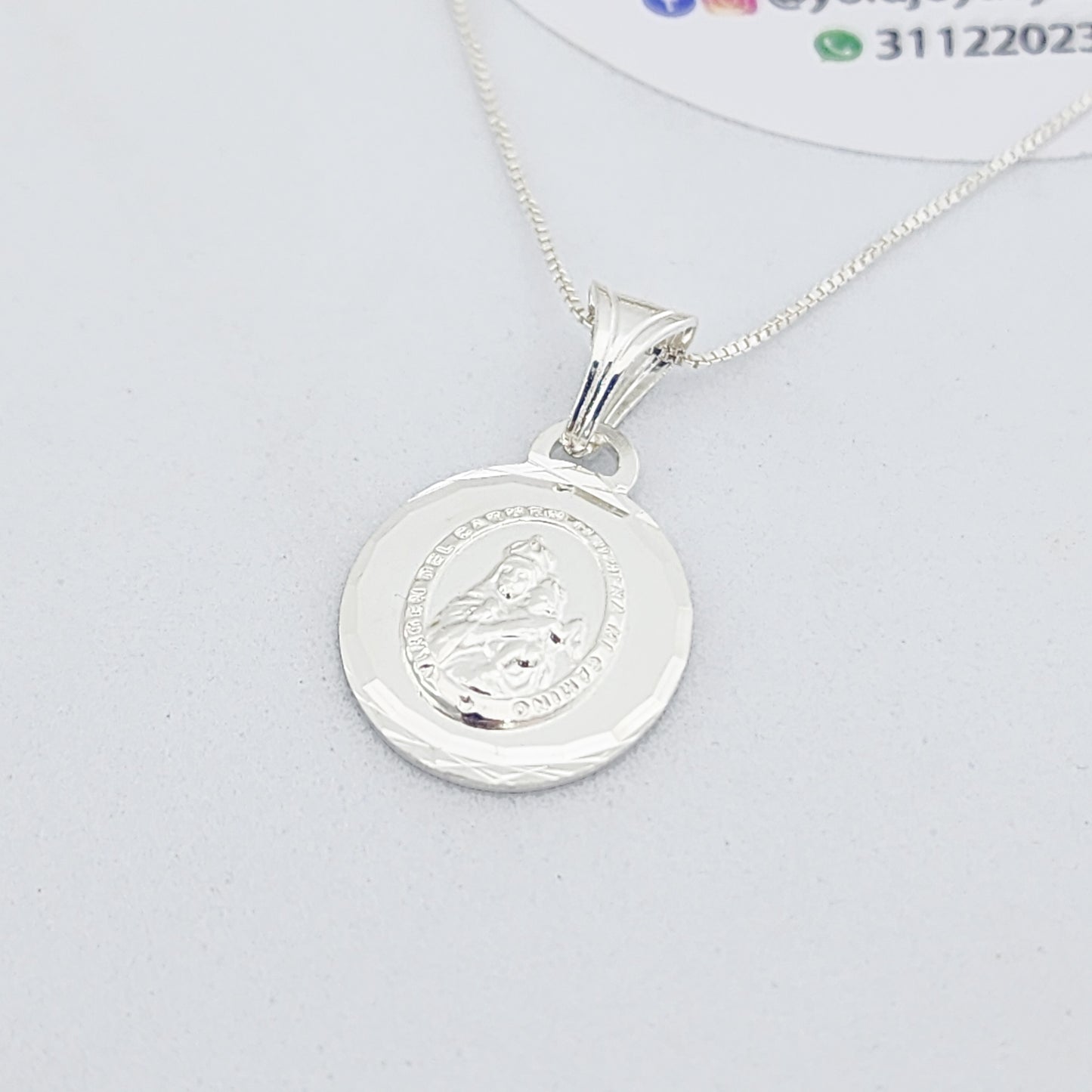 Collar virgen del Carmen