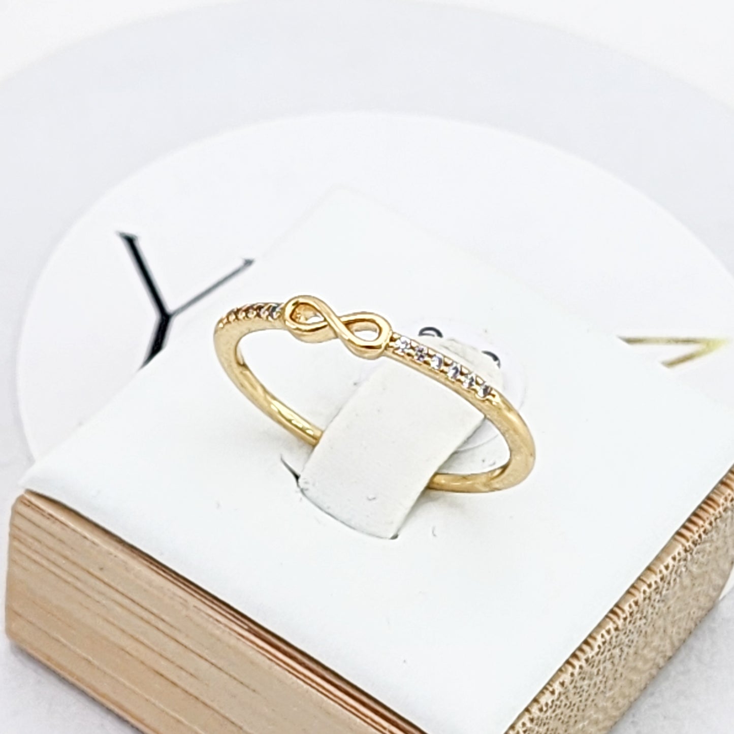 Anillo oro laminado