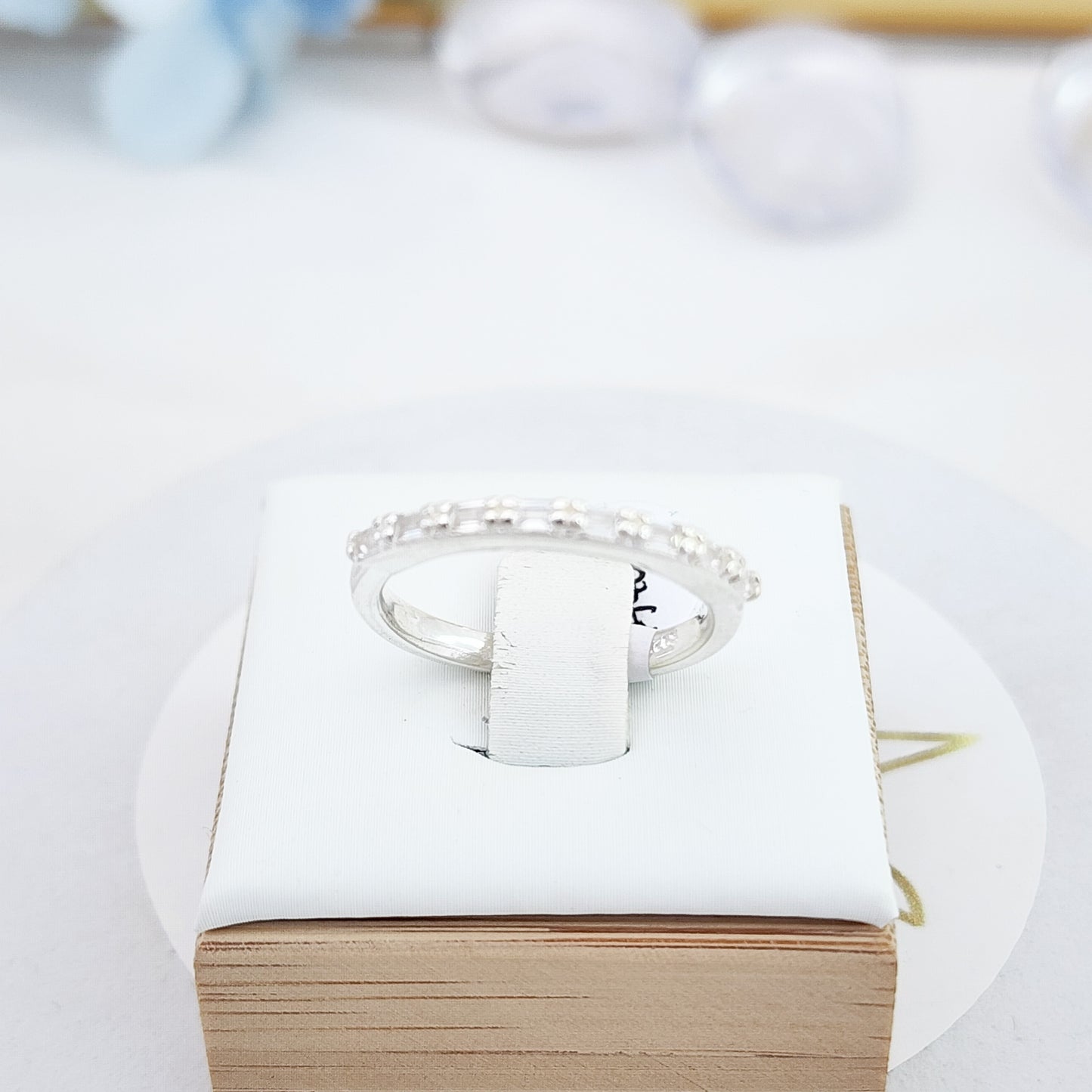 Anillo Cristales