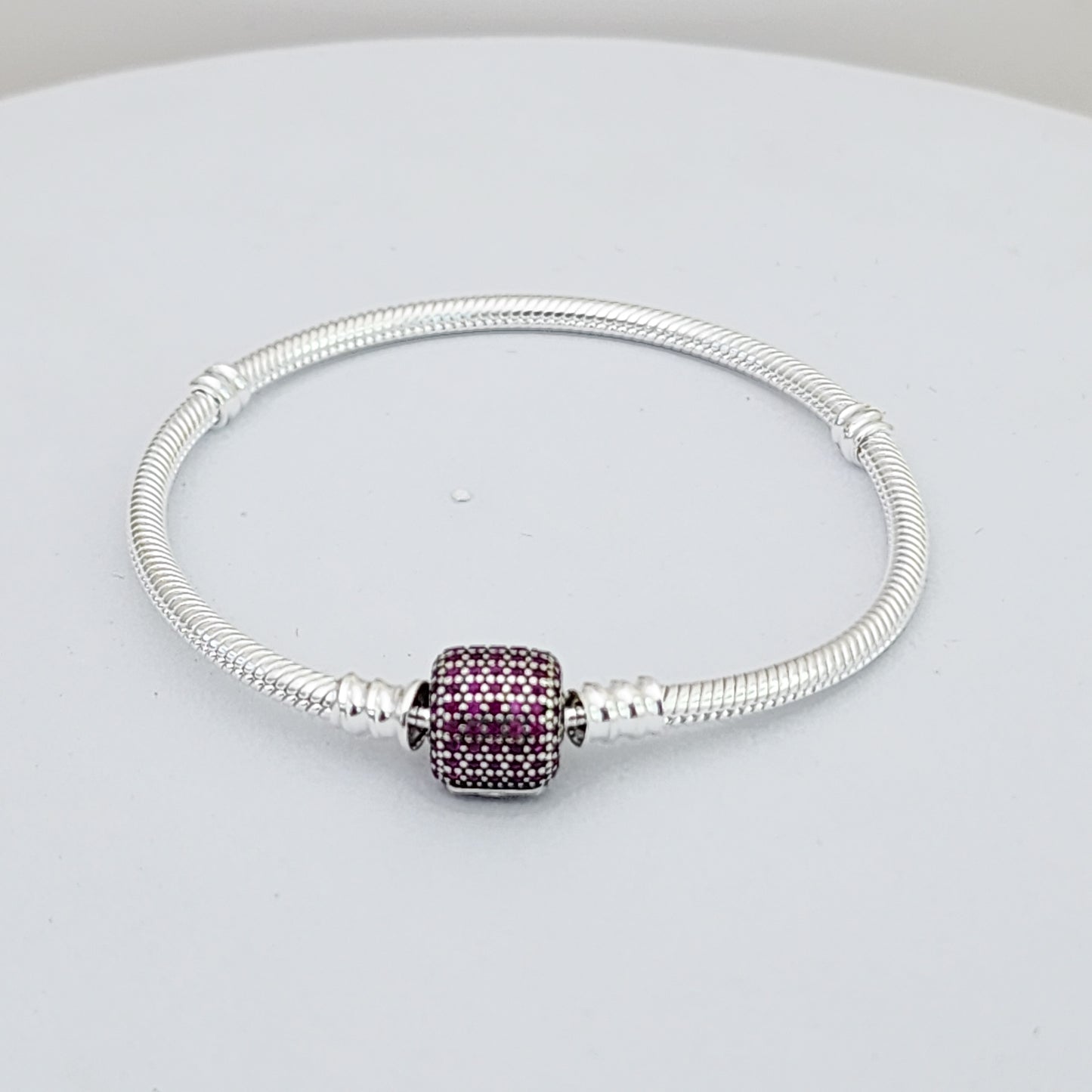 Pulsera barril rosa