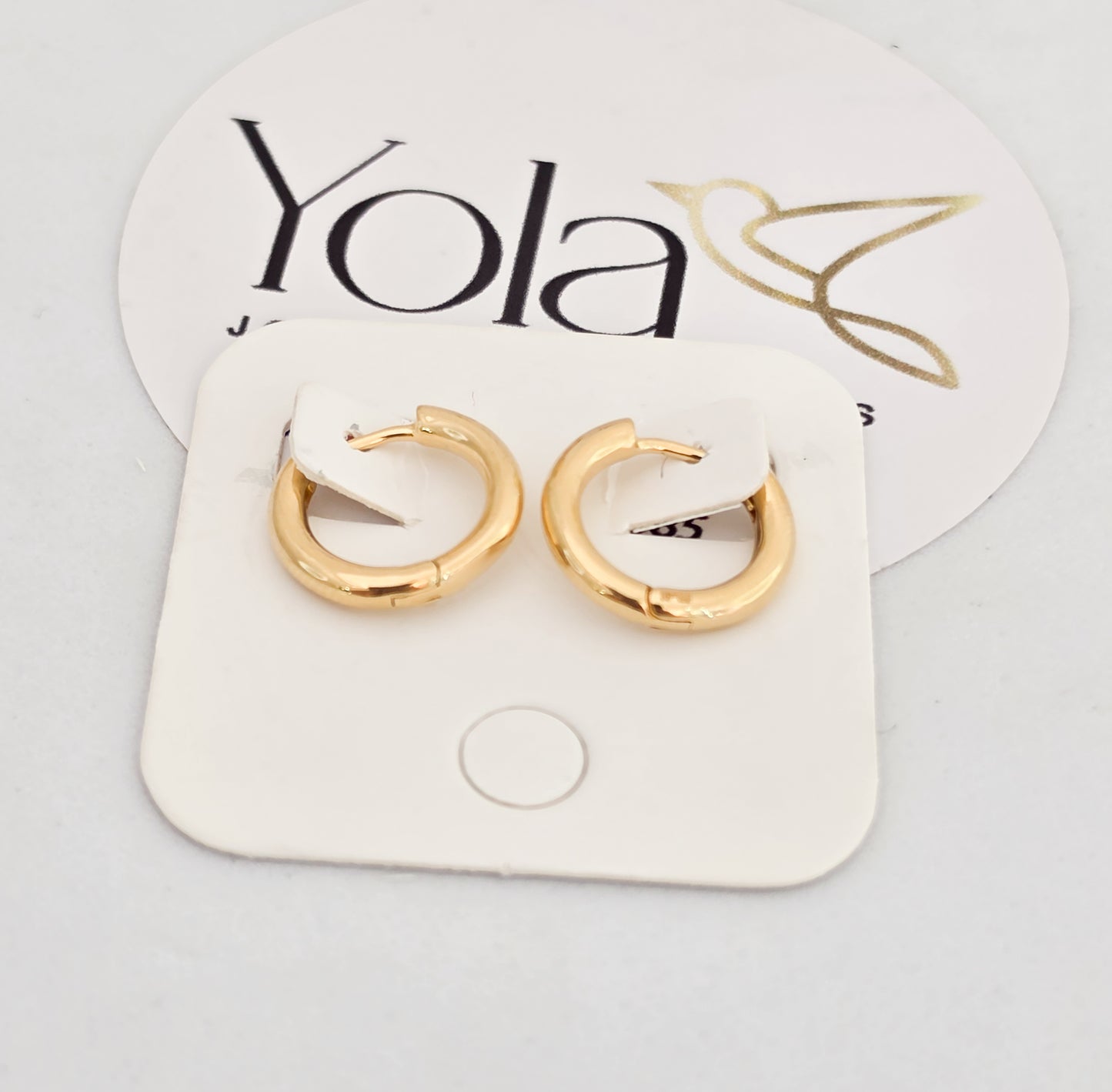 Candongas oro laminado 1.5 cm