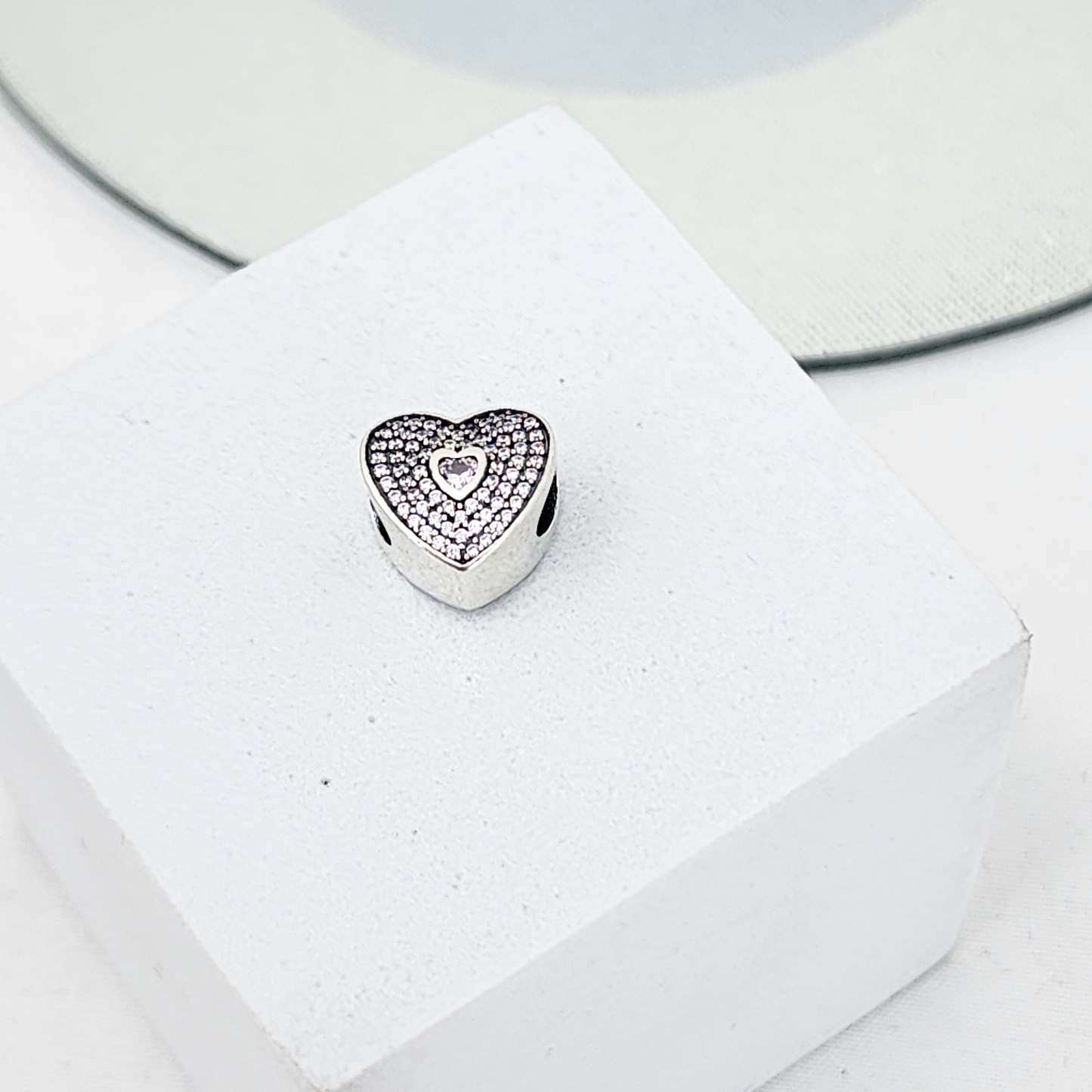 Charm Corazón Rosa