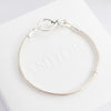 Pulsera  Broche Infinito Trenzado