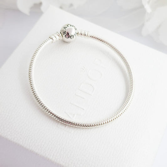 Pulsera Broche Redondo Trenzado