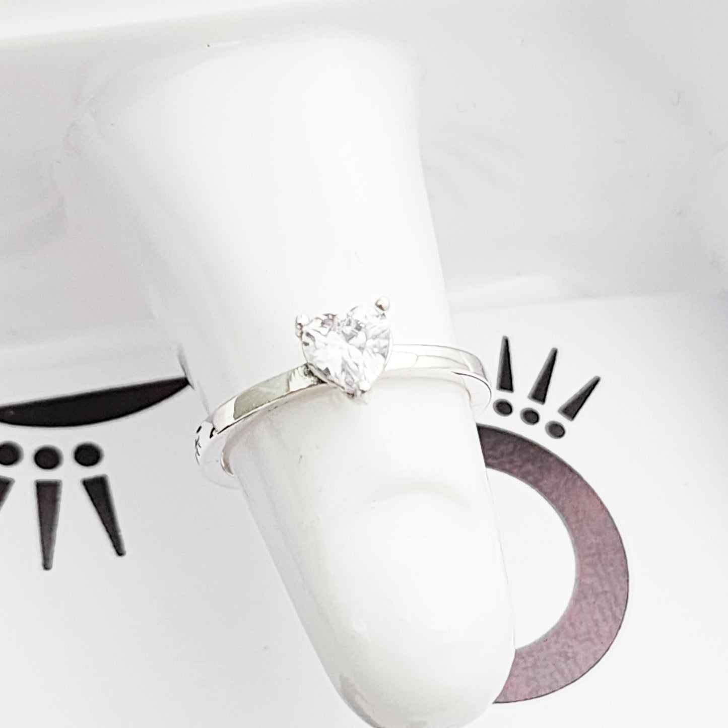 Anillo Cristal Corazón