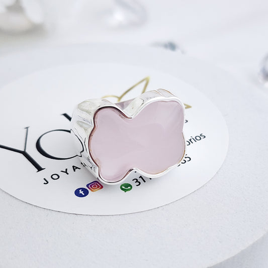 Anillo Oso Rosa