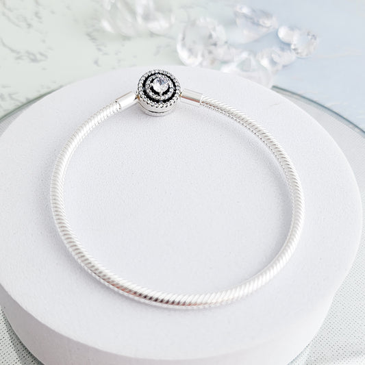 Brazalete Broche Cristales Semirrígidos