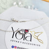 Collar Corazón Doble