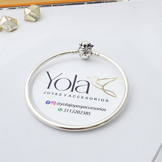 Pulsera Aro Rígido Broche Stich