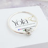 Brazalete Aro Rígido Broche Minie