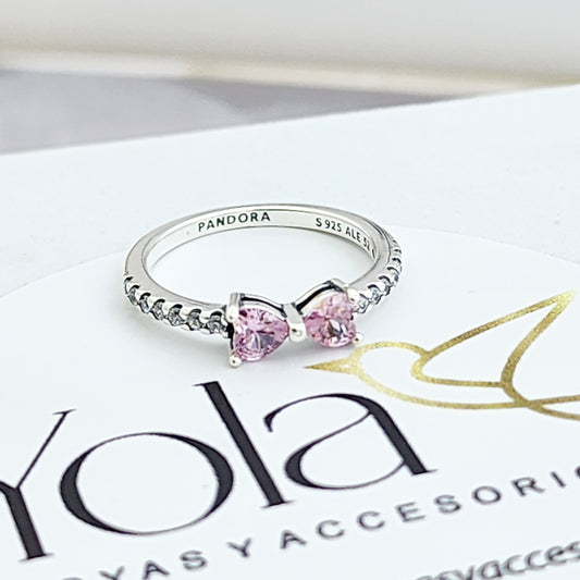 Anillo Moño Rosa