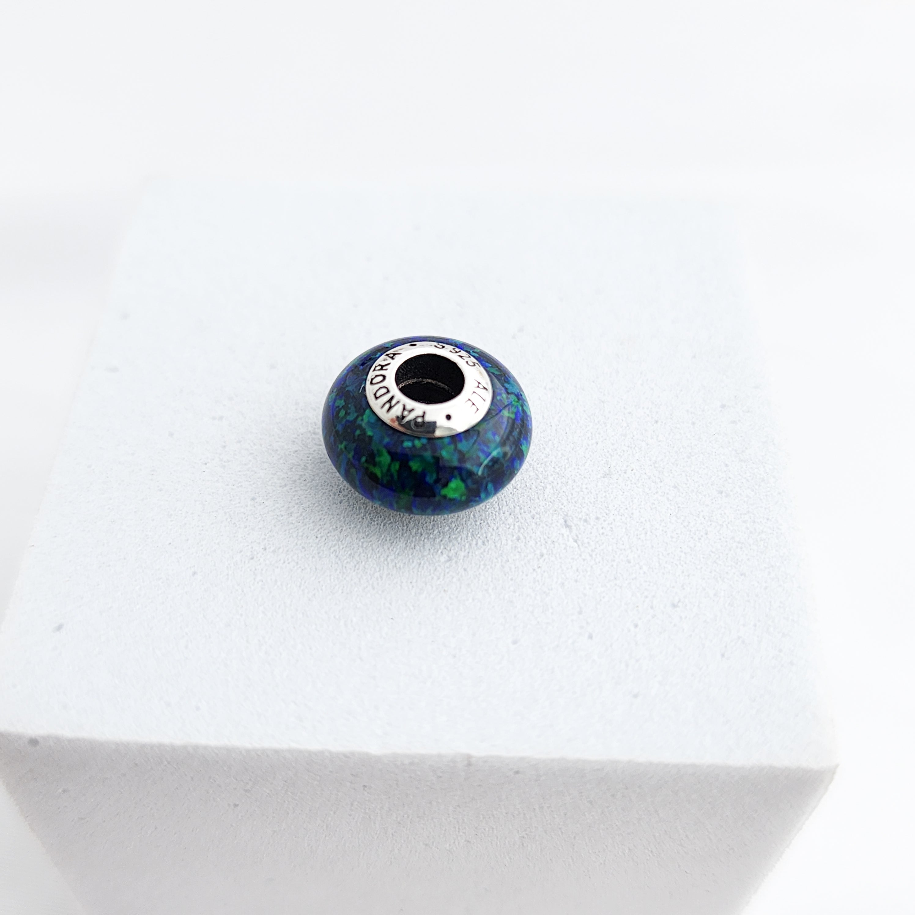 Charm Murano Ópalo Verde