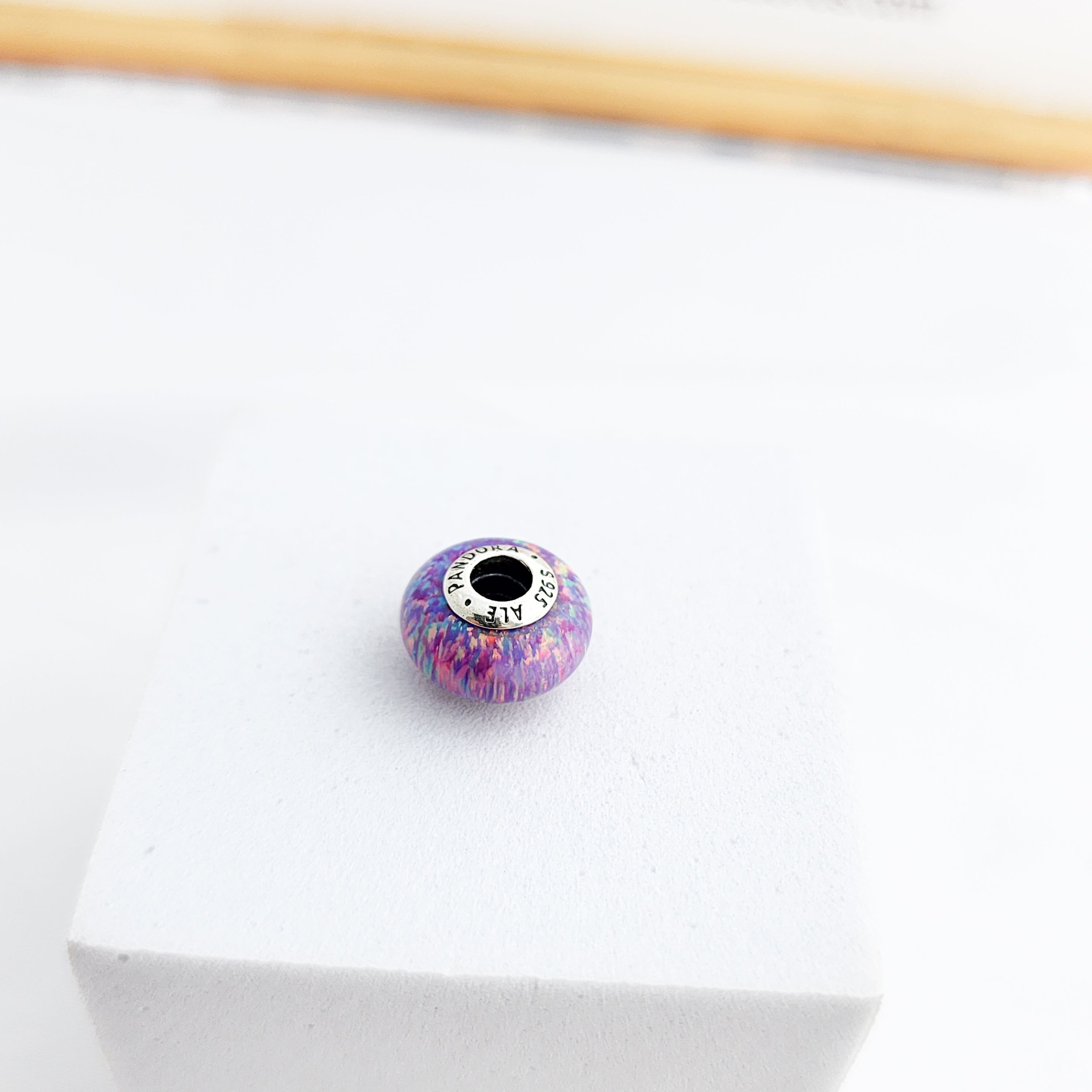 Charm Murano Ópalo Morado