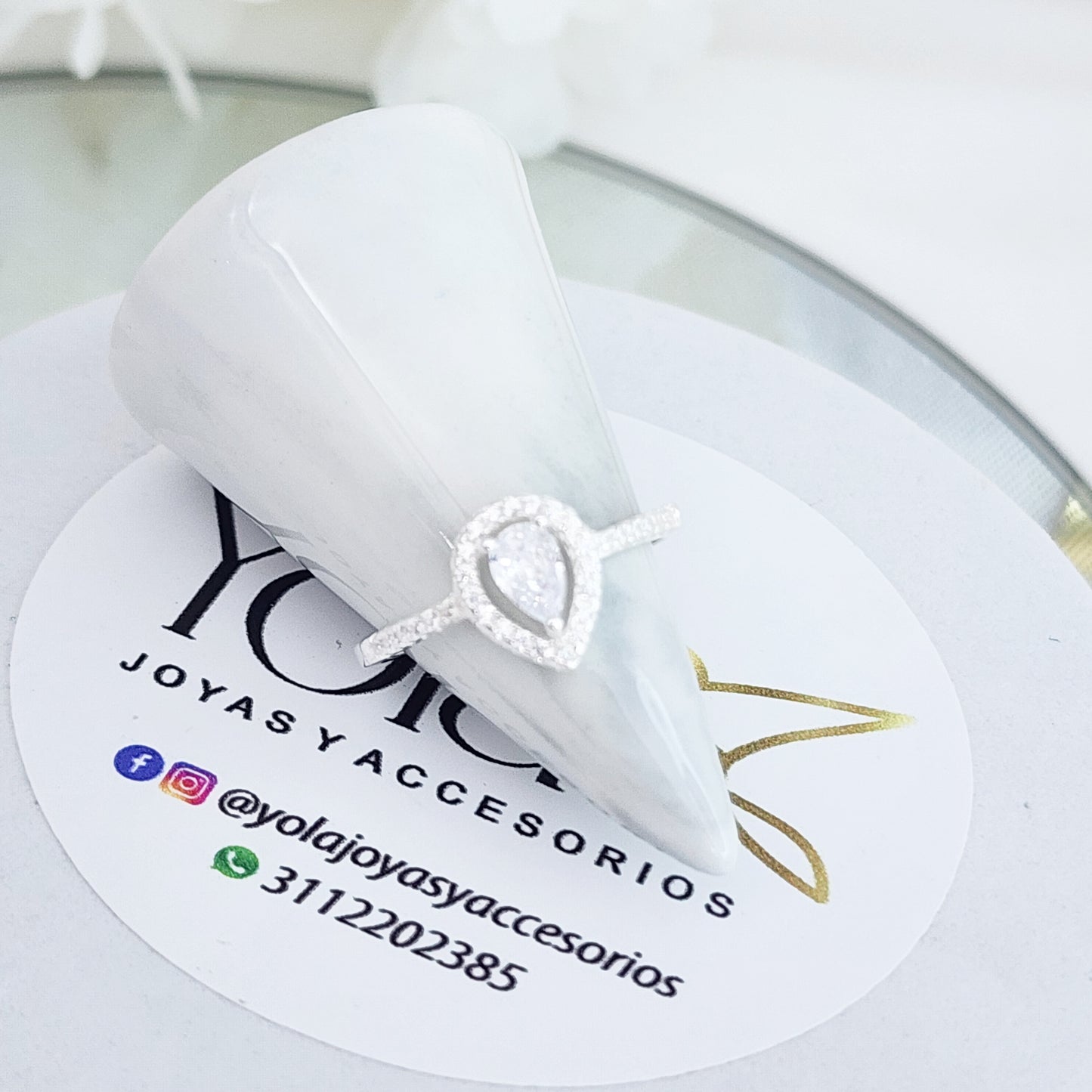Anillo Cristal