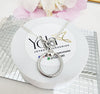 Collar aro porta dijes