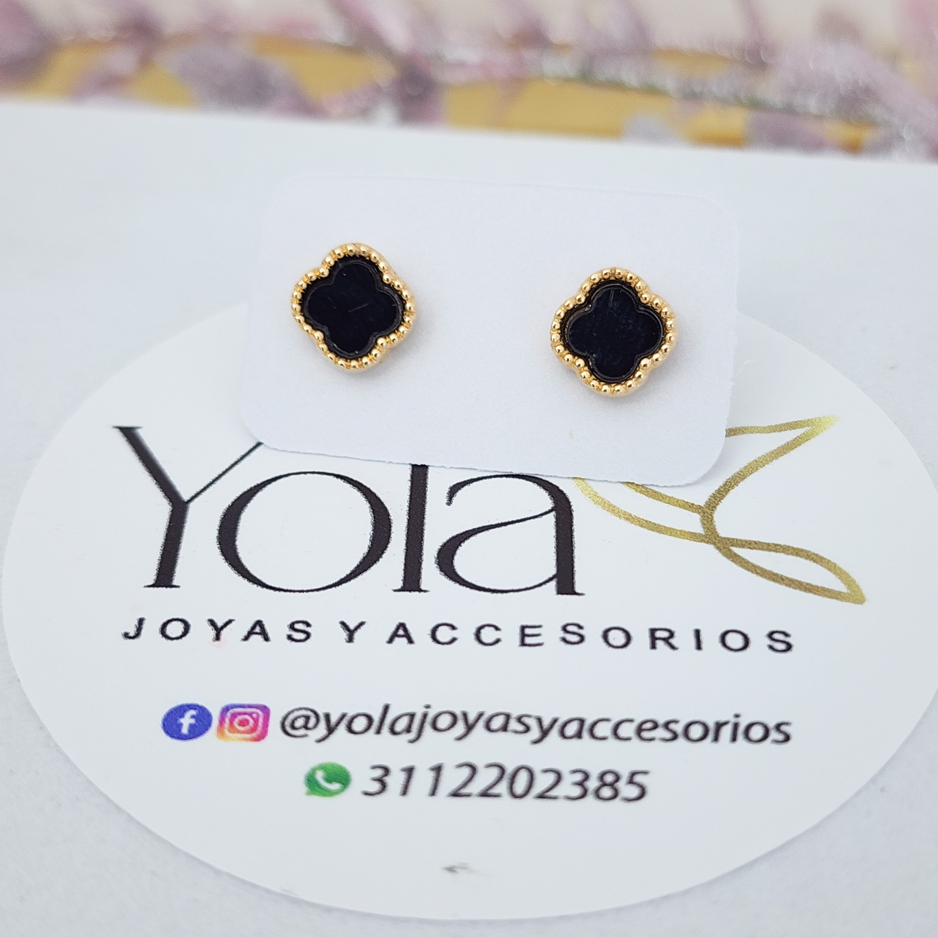 topos oro laminado trebol