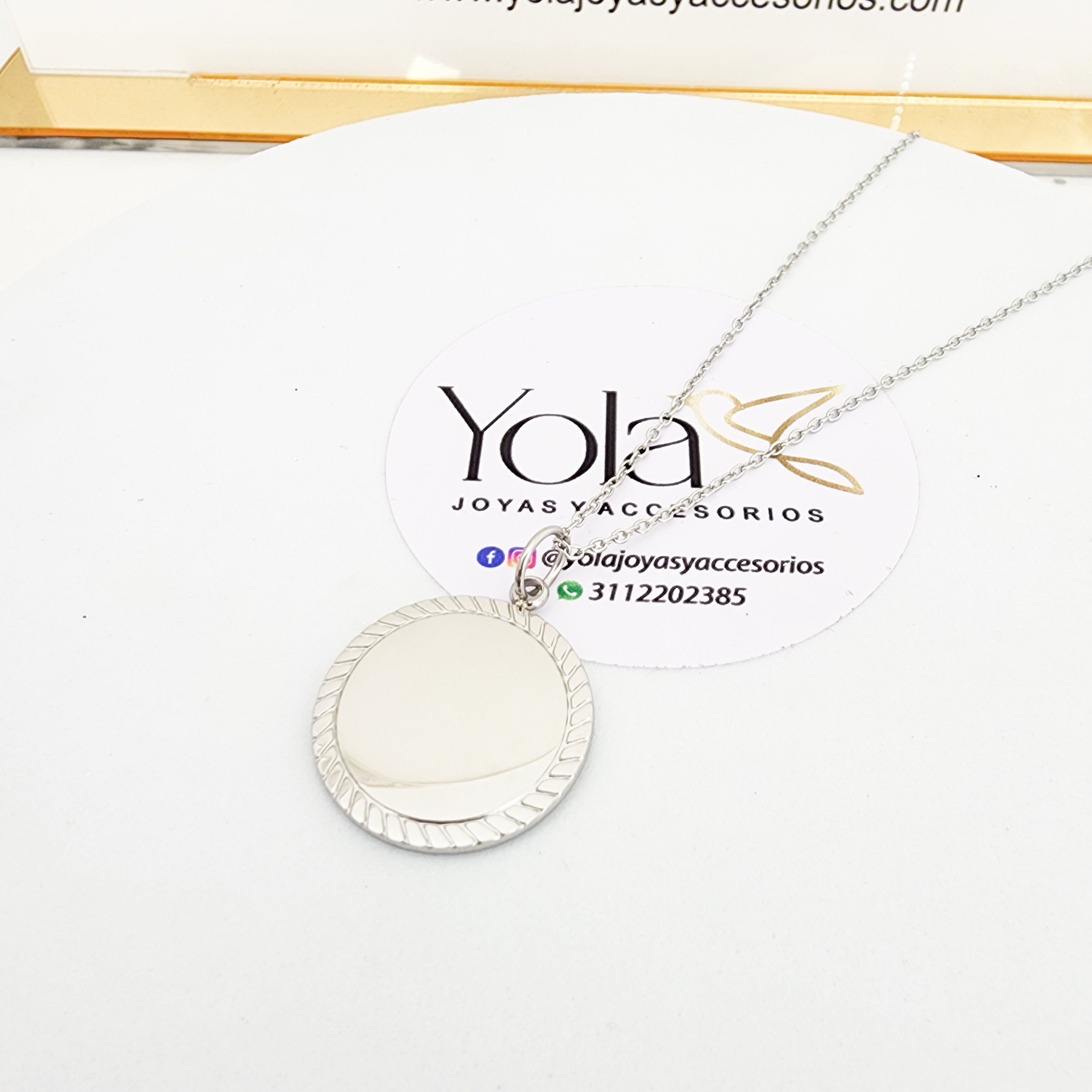 Collar acero personalizado