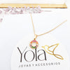 Collar oro laminado