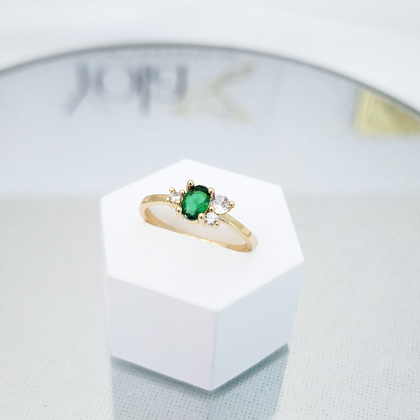 Anillo oro laminado