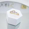Anillo oro laminado