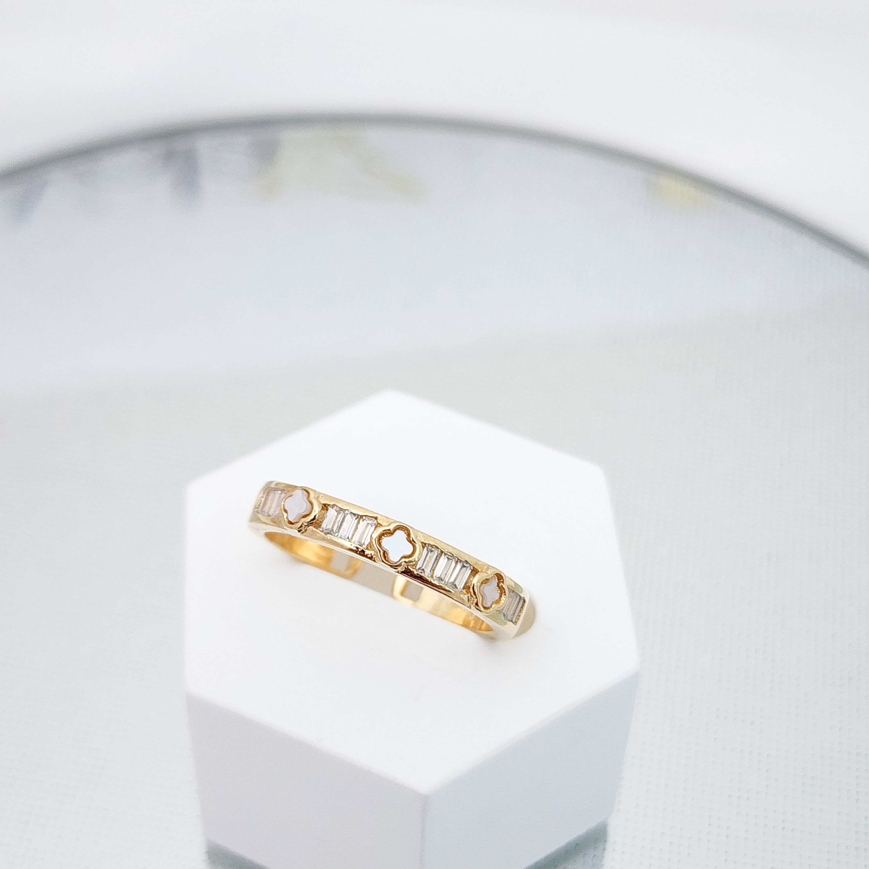 Anillo oro laminado  ajustable