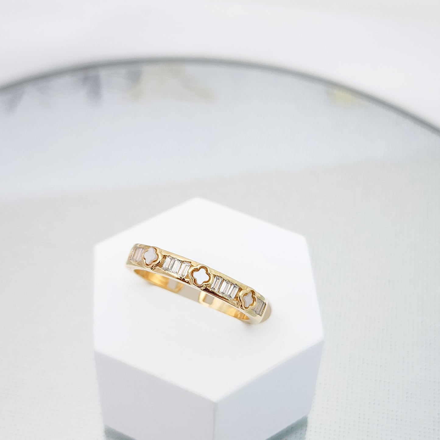 Anillo oro laminado  ajustable