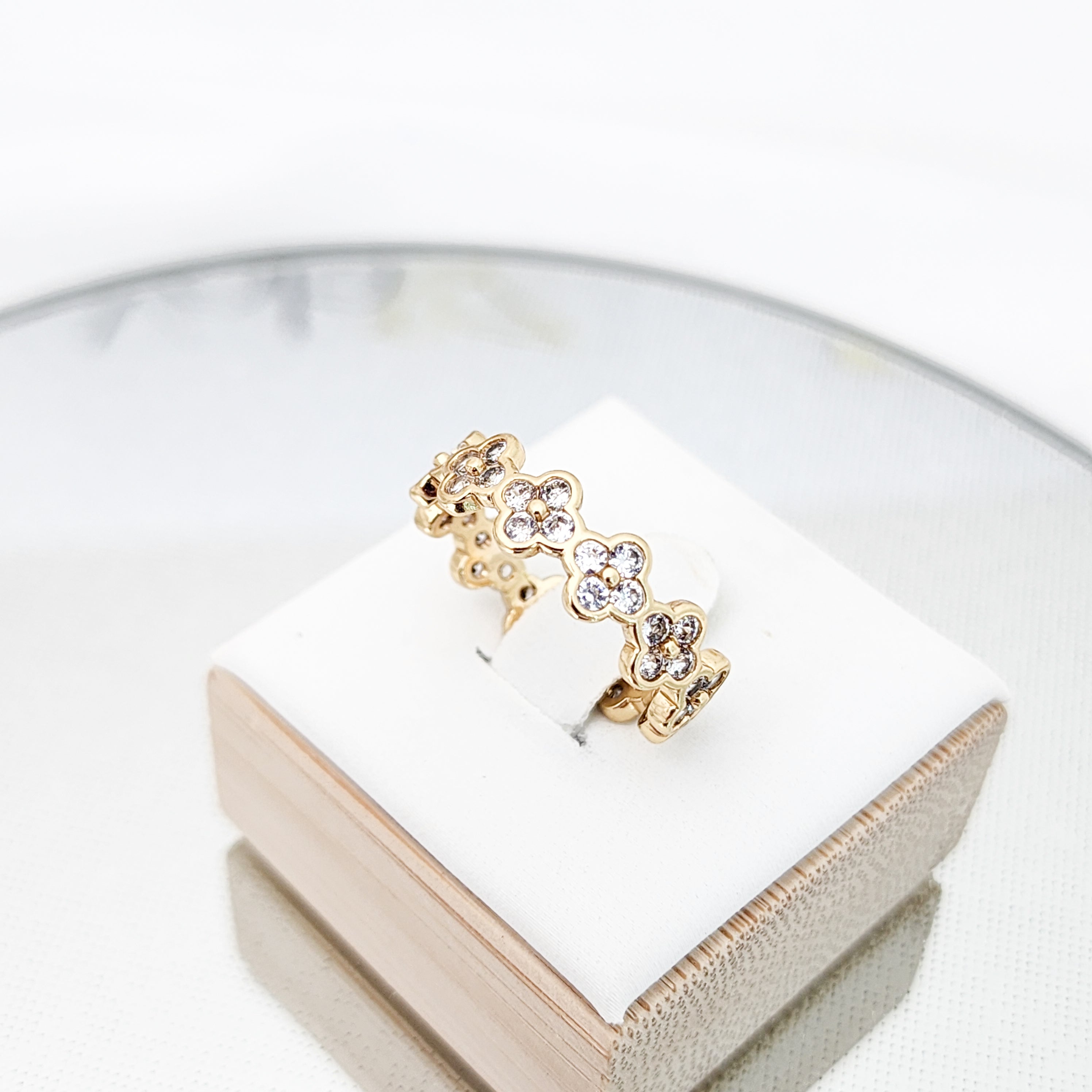 Anillo oro laminado  ajustable