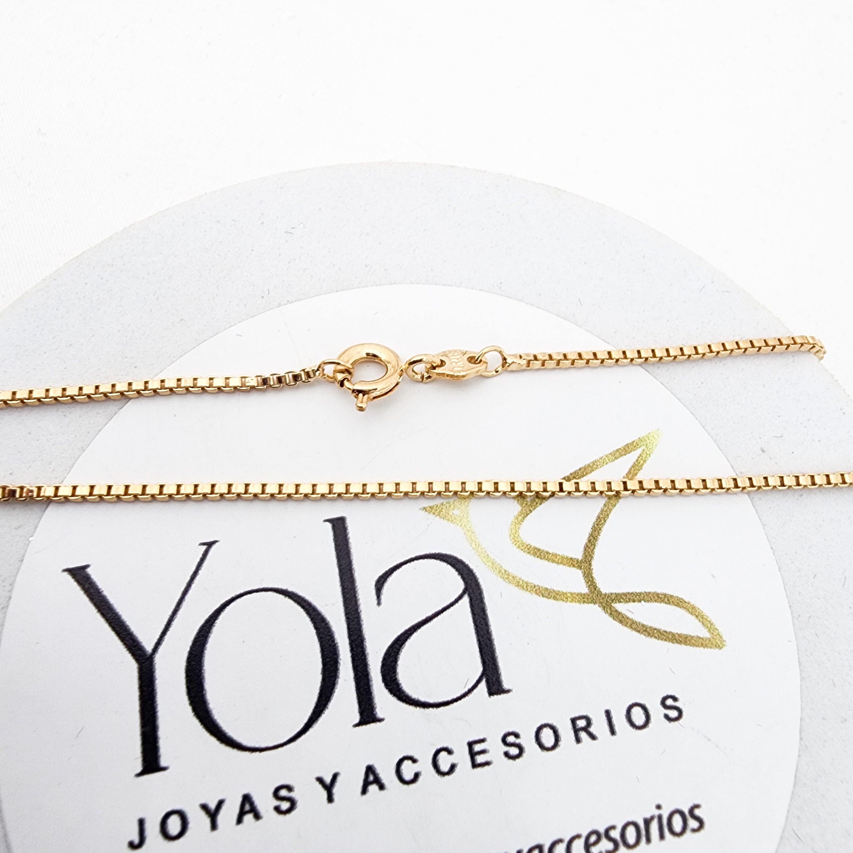 Cadena Oro Laminado Veneciano