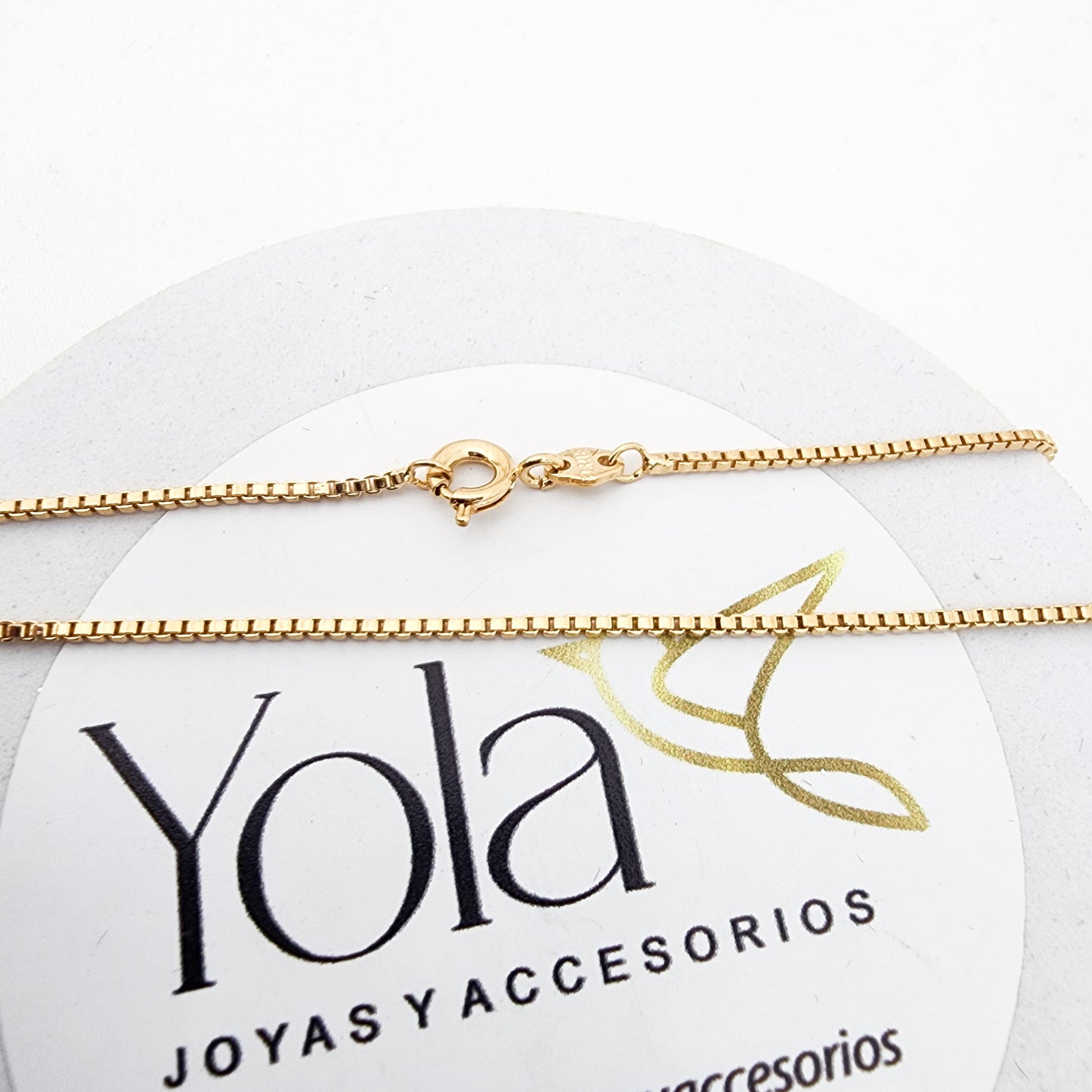 Cadena Oro Laminado Veneciano