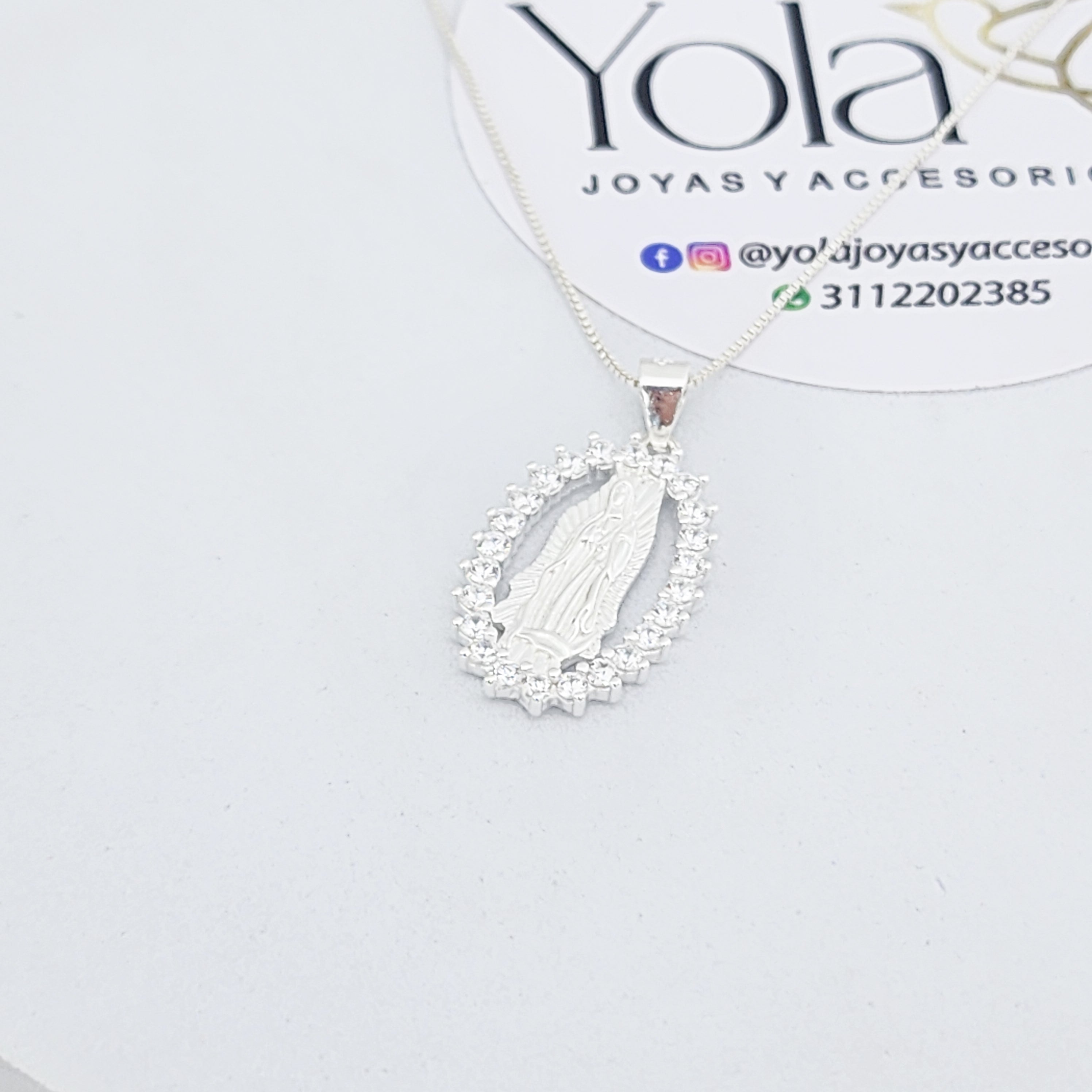 Collar  virgen Guadalupe