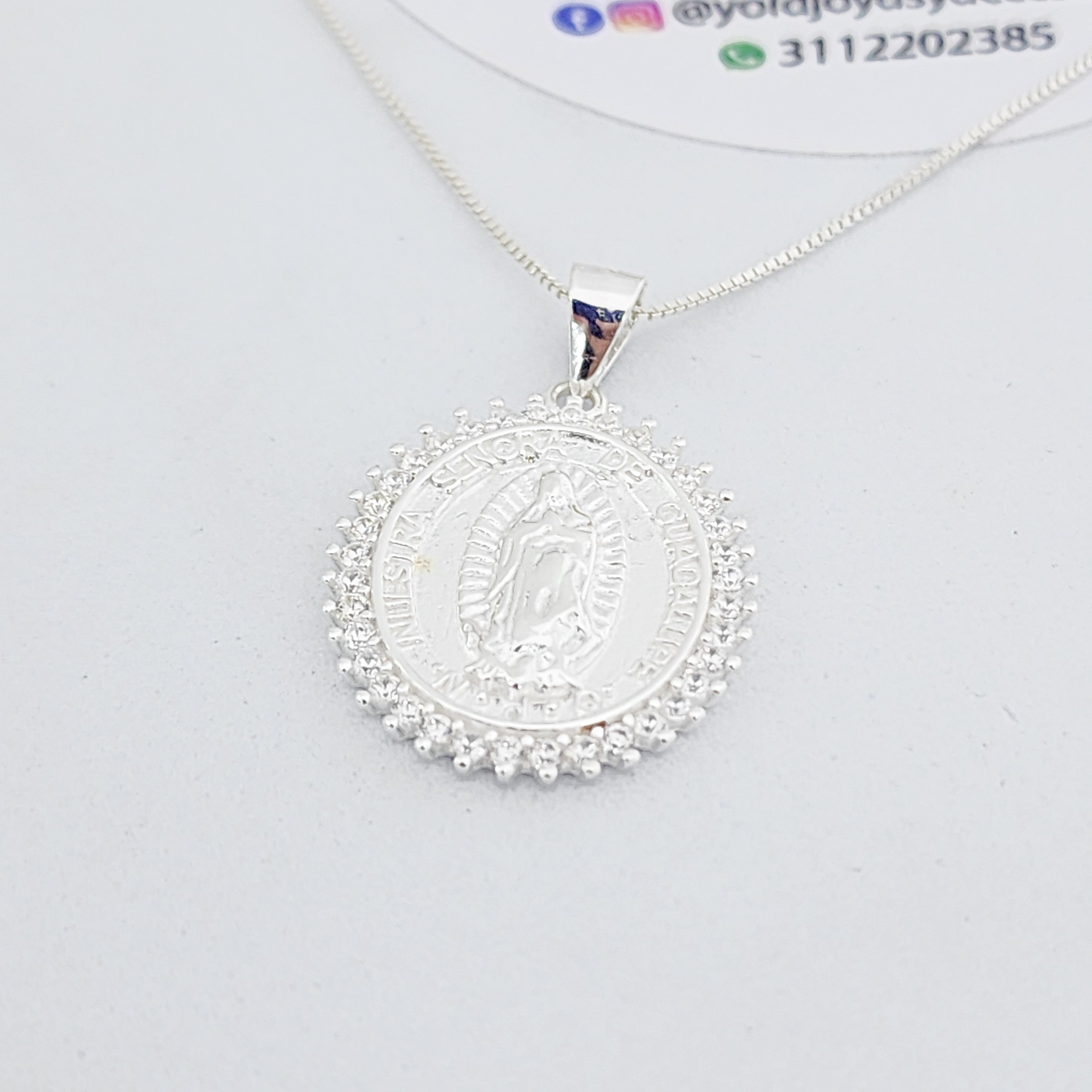 Collar  virgen Guadalupe