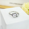 Anillo corazon doble
