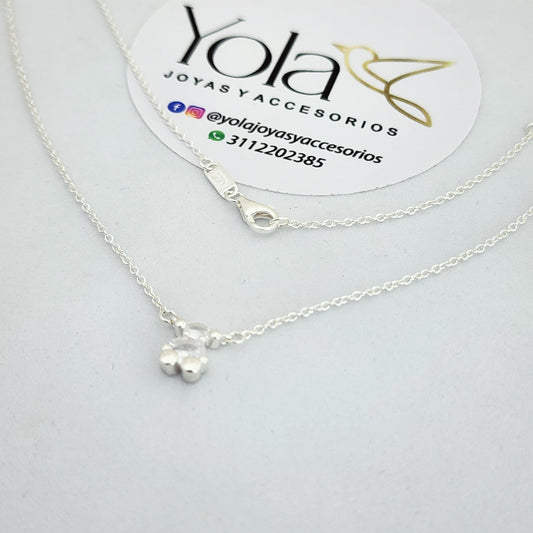 Collar oso blanco