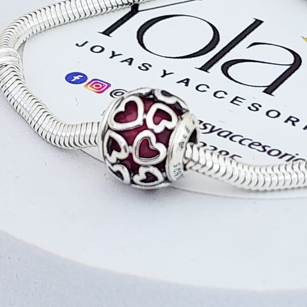 Charm corazones