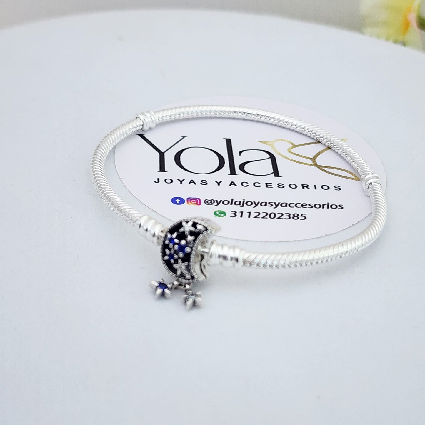 Brazalete Broche luna