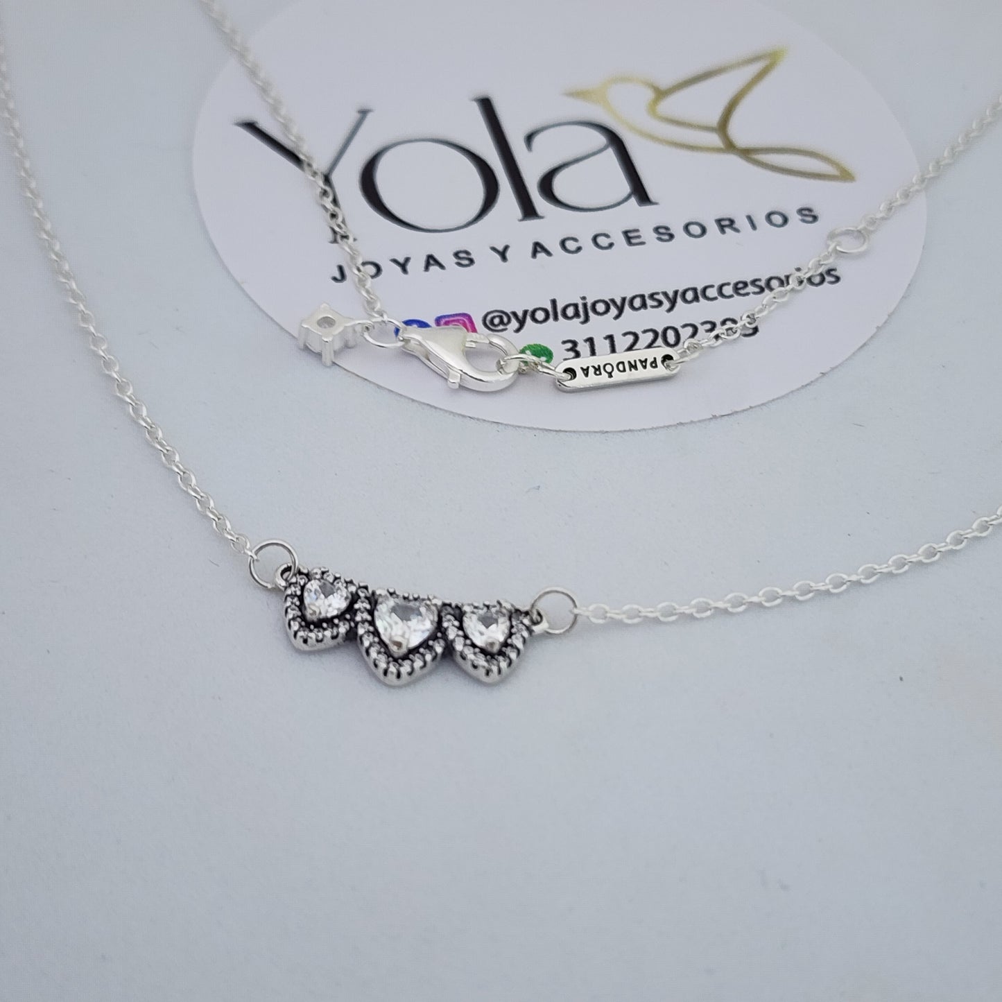 Collar corazones