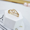 Anillo oro laminado