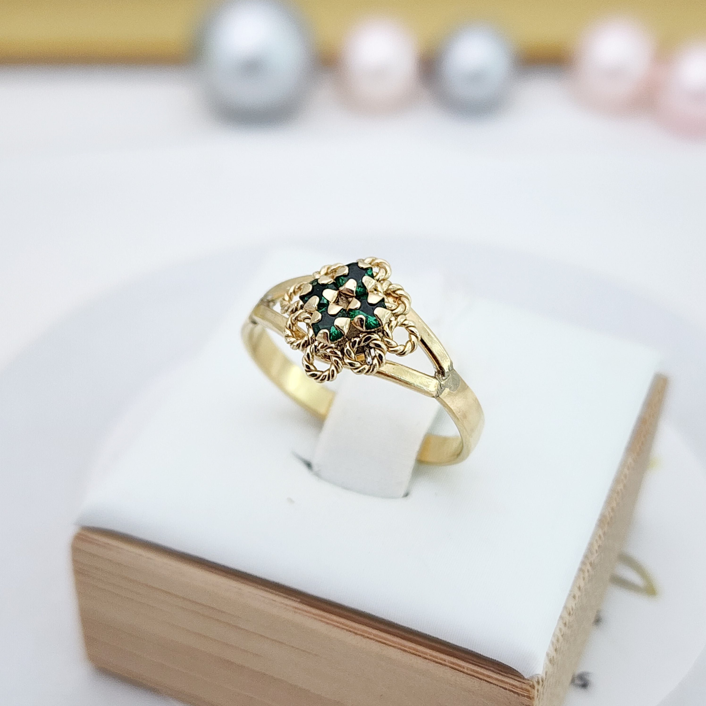 Anillo oro laminado