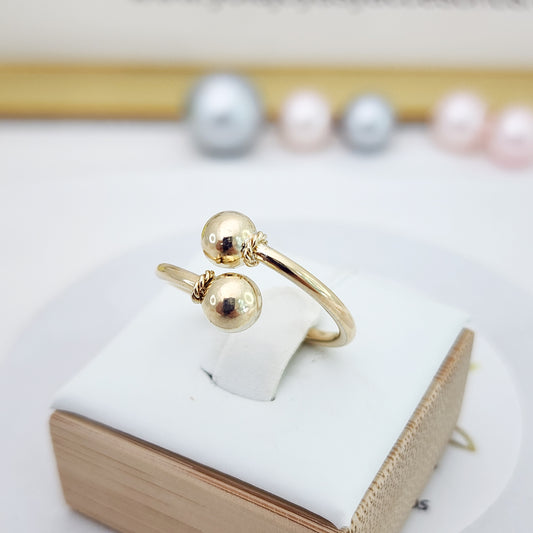 Anillo oro laminado ajustable