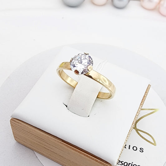 Anillo oro laminado
