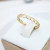 Anillo oro laminado