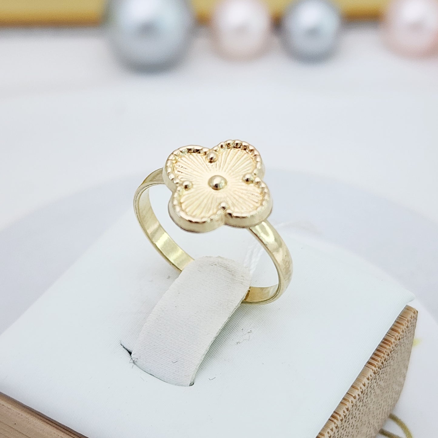 Anillo oro laminado