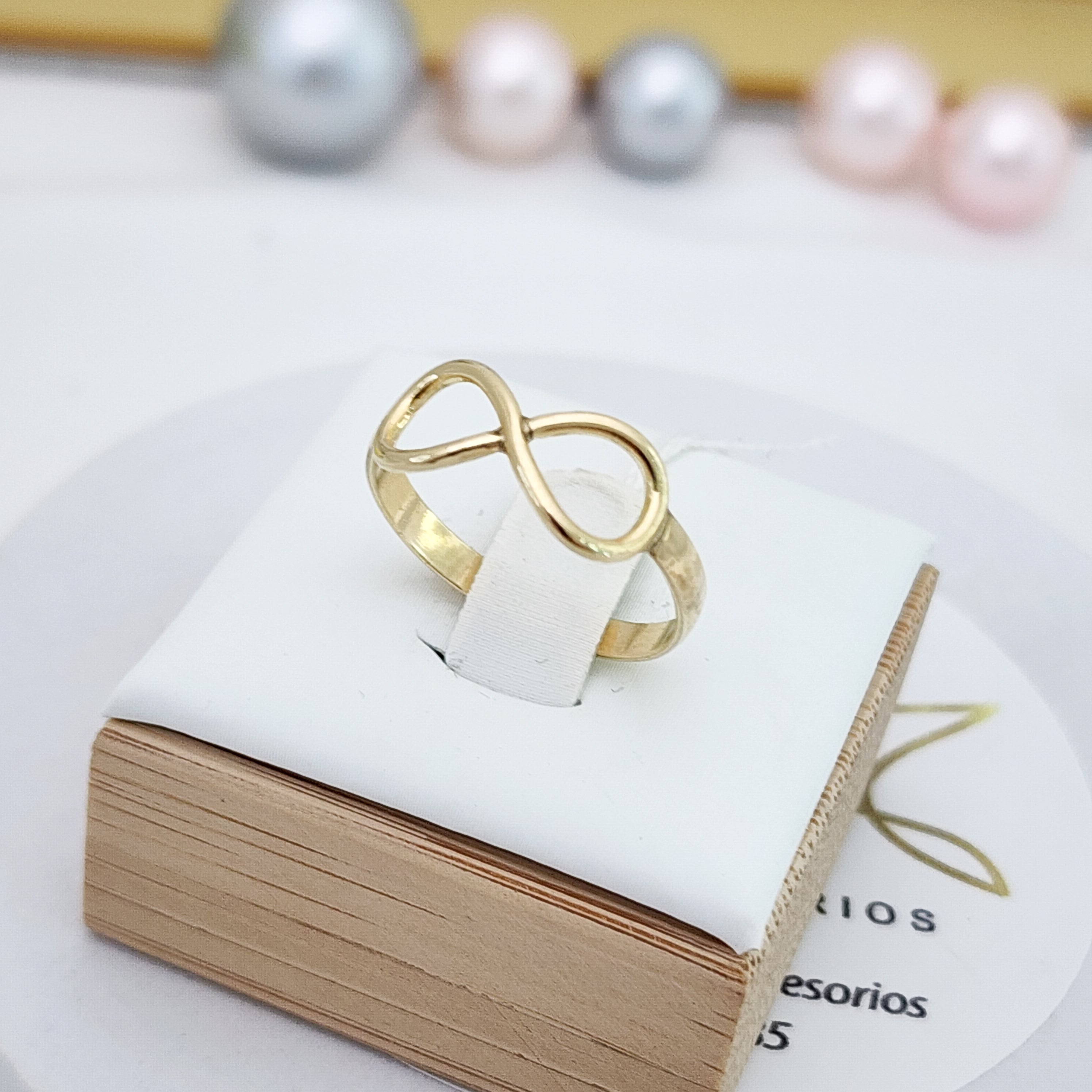 Anillo oro laminado