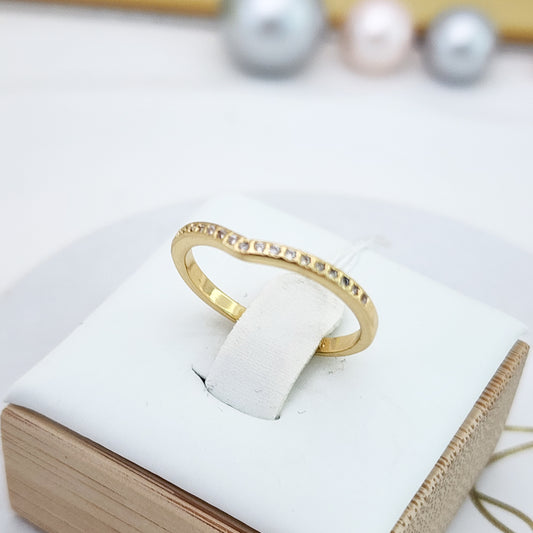 Anillo oro laminado