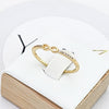 Anillo oro laminado