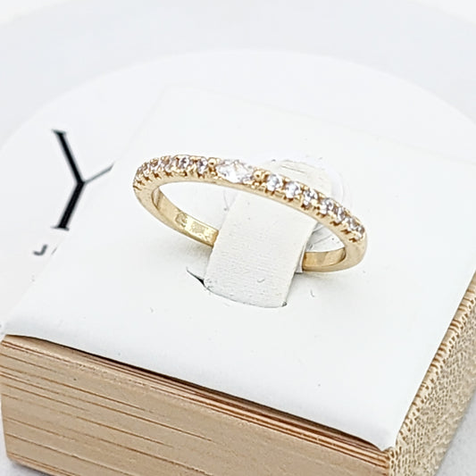 Anillo oro laminado