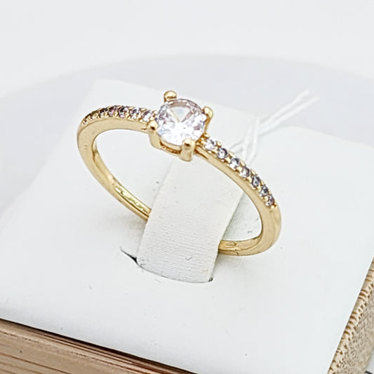 Anillo oro laminado