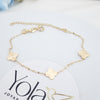 Pulsera Oro Laminado Trébol